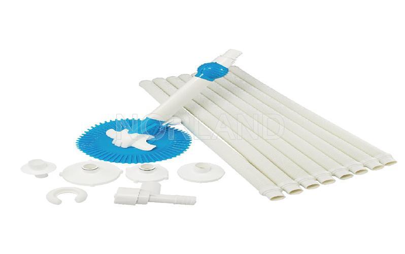 Small Automatic Pool Cleaner with Spiral Wound Hose and 90