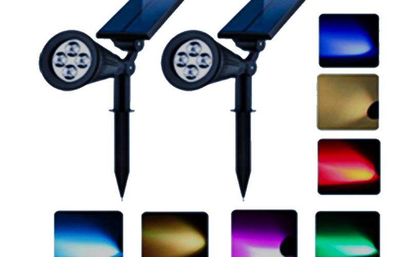 Solar Sensor Light NL1910-RGB