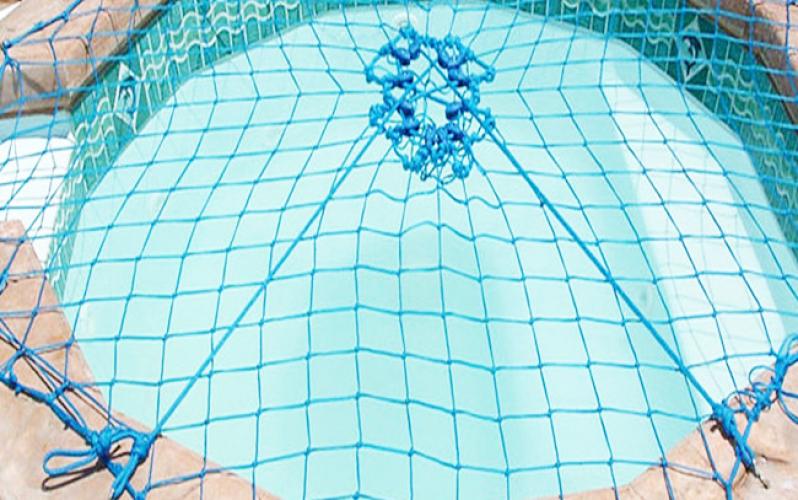 Specially U. V Treated Swimming Pool Polyethylene Safety Nets with Floats