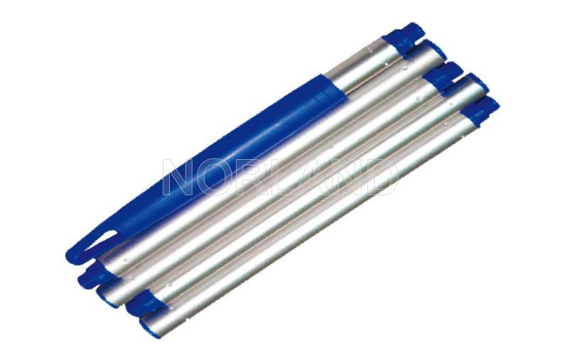 Stable Quality Extension Poles Aluminum Cleaning Telescopic Poles with Plastic Thread Head
