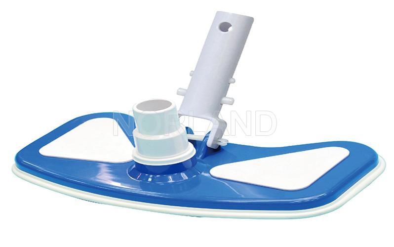 Standard Liner Swimming Pool Vacuum Cleaner Brush Head With Swivel