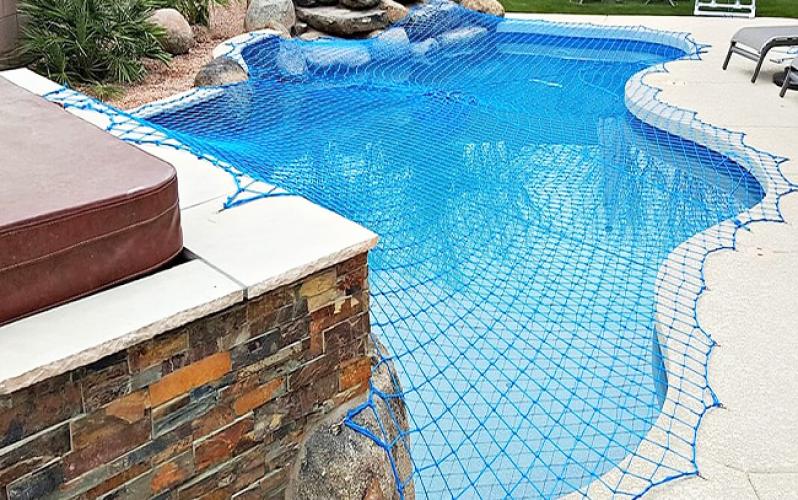 Super Strong High Density Polyethylene Braid Swimming Pool Safety Net Super Strong High Density Polyethylene Braid Swimming Pool Safety Net