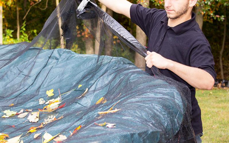 Swimming Leaf Net Above Ground Pool Covers for 24FT Pool