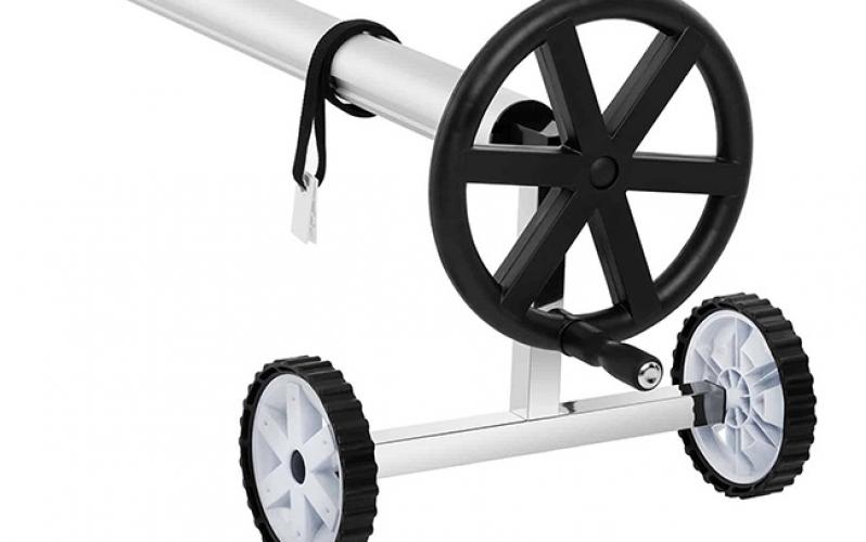 Swimming Pool Cover Reel Set for Inground Pools Pool Solar Cover Reel