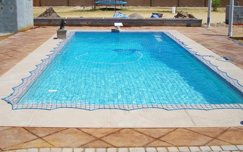 Swimming Pool Cover Safety Net with First-Rate Materials