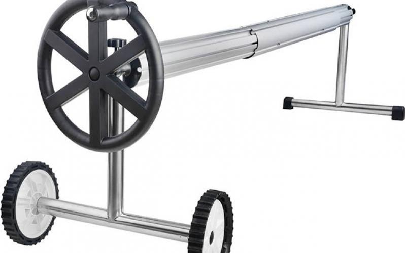 Swimming Pool Solar Blanket Roller Reel for Inground Pools Swimming Pool Solar Blanket Roller Reel for Inground Pools