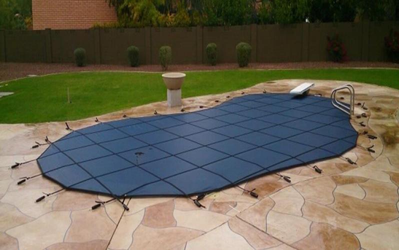 Top Quality Inground Mesh Material Pool Safety Covers Winter Cover