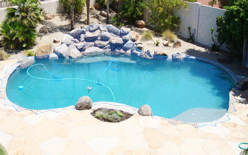 Top Quality Swimming Pool Safety Nets with Floats and Polyethylene Ropes