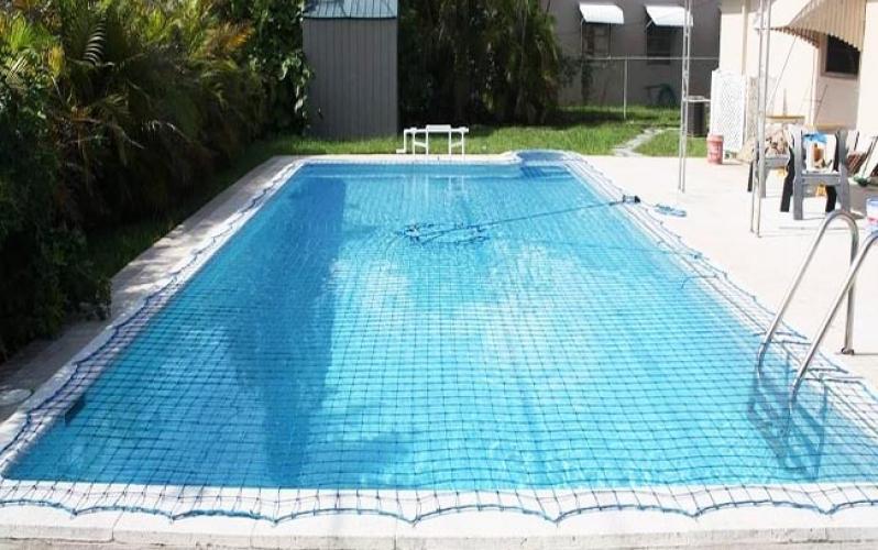 UV Resistant Swimming Pool Cover Safety Net PP Pool Net