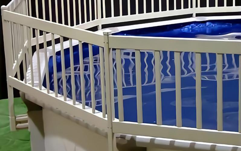 Wholesale Pool Safety Fencing PVC Pool Fening Kit Security Pool Safety Fence